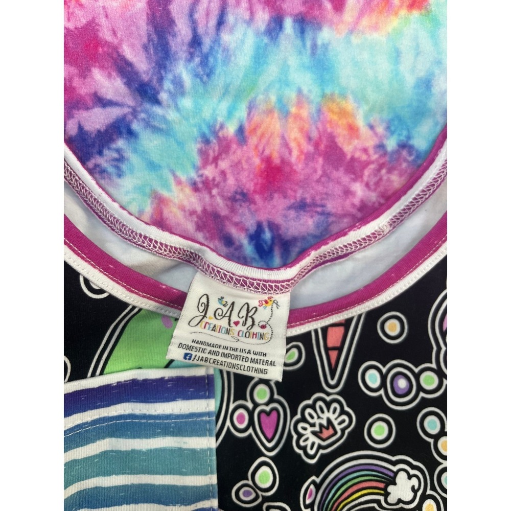 JAB Creations Clothing Kids Size 8 Lot of 3 - 2 Tank Tops &‎ Leggings Set - Picture 7 of 11